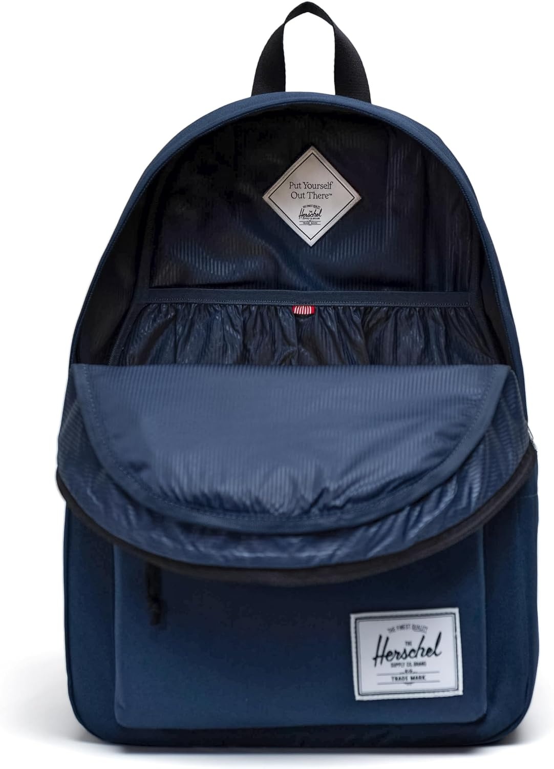 image:imageHerschel Supply Co Classic Backpack Raven Crosshatch Mod 20LNavy