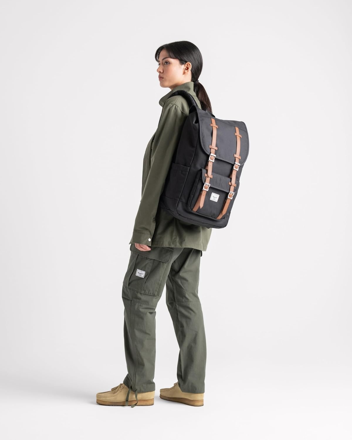 image:imageHerschel Supply Co Little America Backpack Black 30L StandardAsh Rose