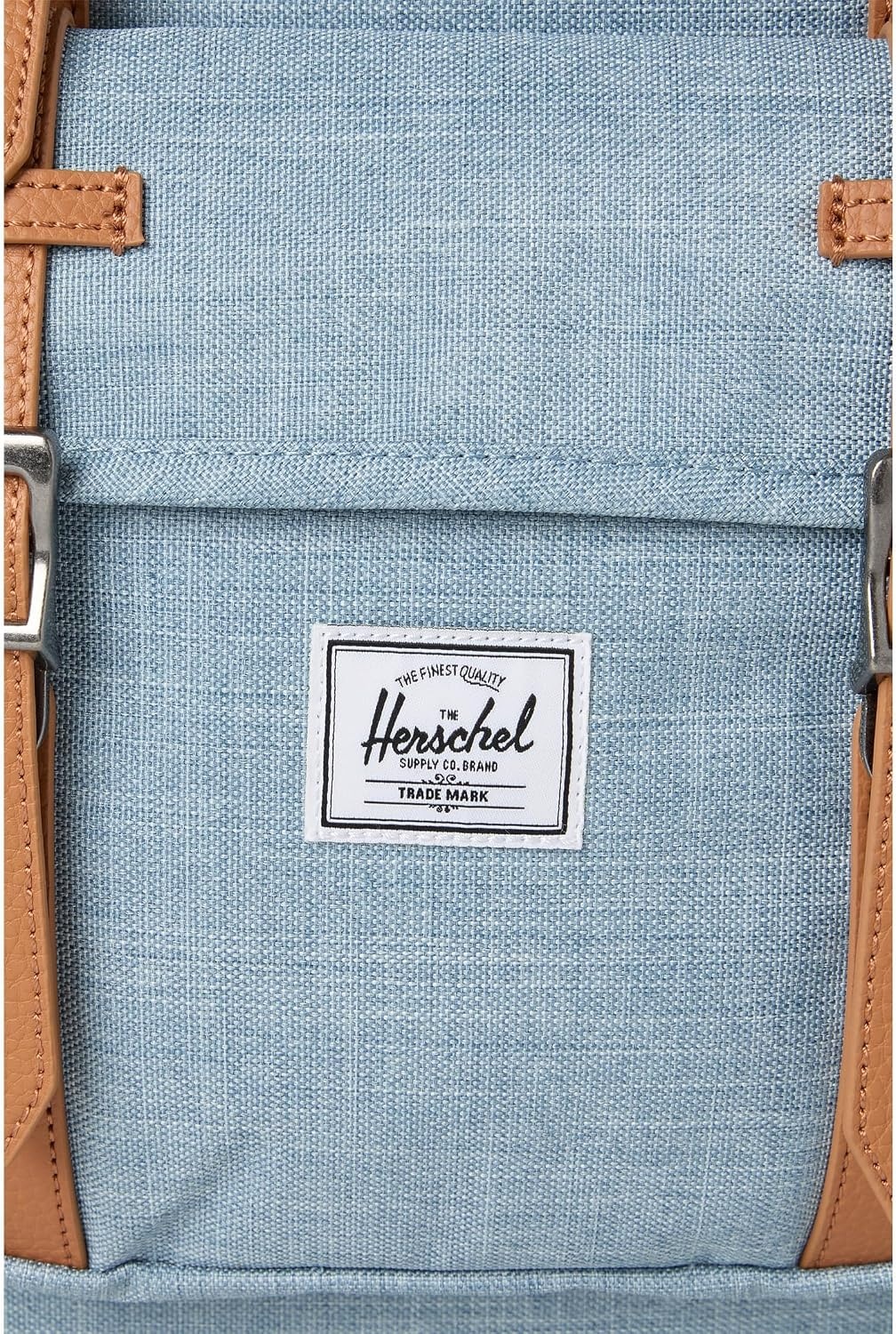 image:imageHerschel Supply Co Little America Backpack Black 30L StandardAshley Blue Crosshatch