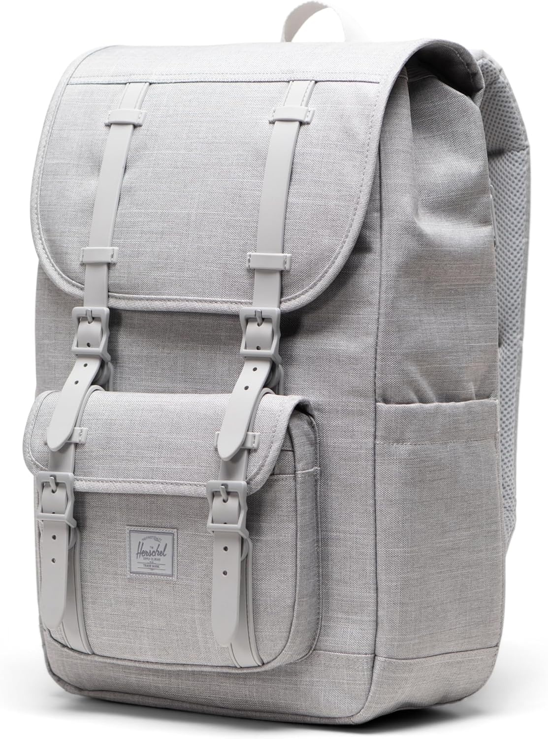 image:imageHerschel Supply Co Little America Backpack Black 30L StandardGrey Crosshatch Limited Edition