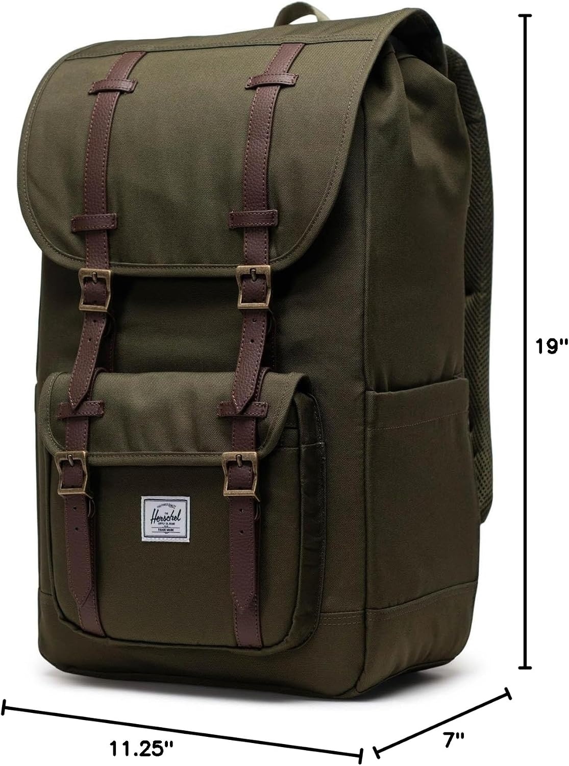 image:imageHerschel Supply Co Little America Backpack Black 30L StandardIvy Green