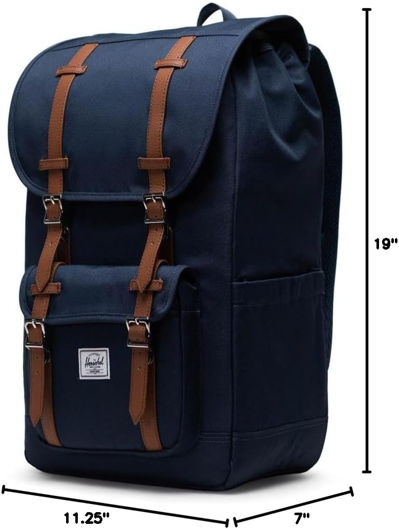 image:imageHerschel Supply Co Little America Backpack Black 30L StandardNavy