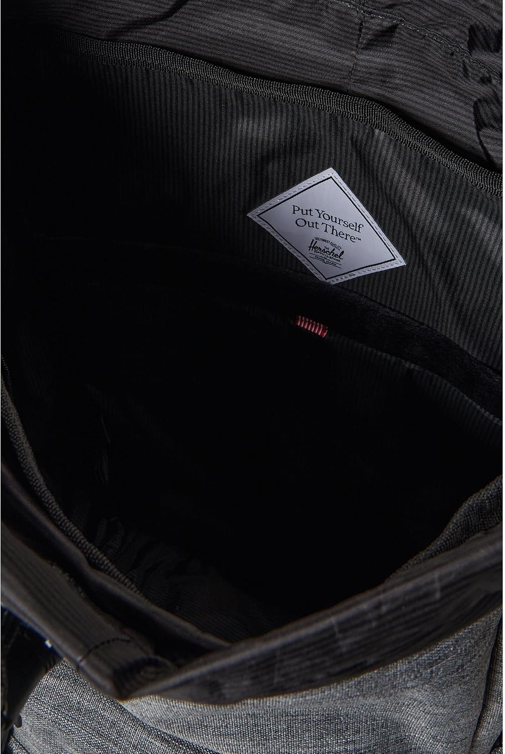 image:imageHerschel Supply Co Little America Backpack Black 30L StandardRaven Crosshatch