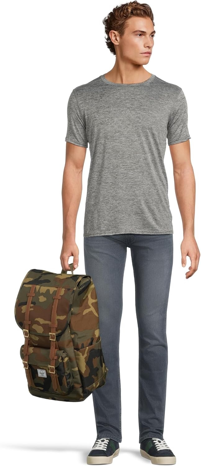 image:imageHerschel Supply Co Little America Backpack Black 30L StandardWoodland Camo