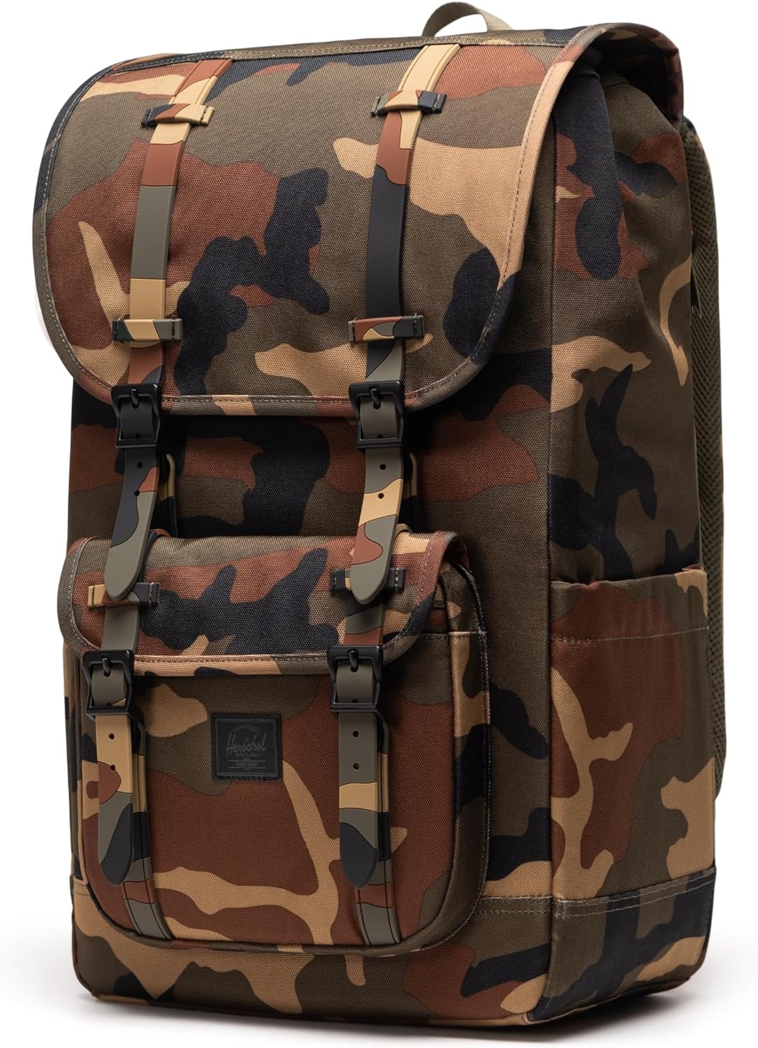 image:imageHerschel Supply Co Little America Backpack Black 30L StandardWoodland CamoBlack Label