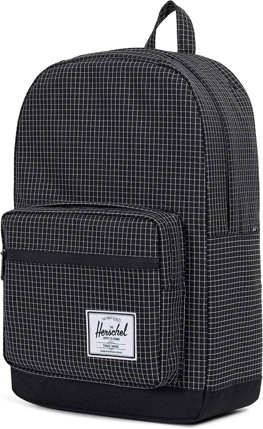 image:imageHerschel Supply Co Pop Quiz Offset BackpackBlack GridBlack