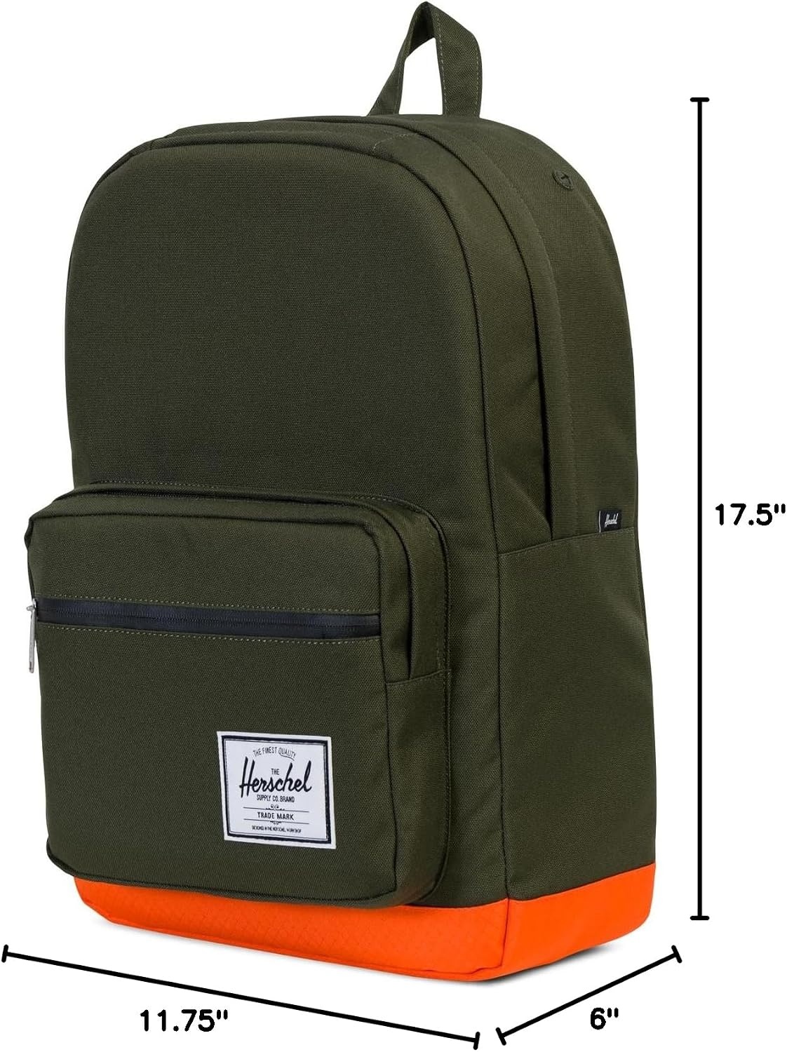 image:imageHerschel Supply Co Pop Quiz Offset BackpackForest NightVermillion Orange