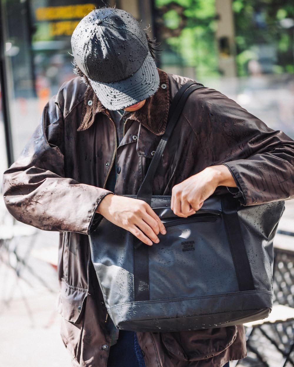 image:imageHerschel Unisex Alberni ToteIvy Green