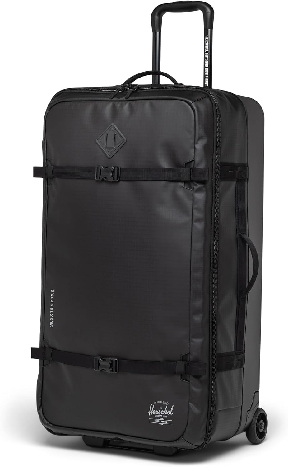 image:imageHerschel Unisex All Season Hybrid Roller Bag Large Black Large96L