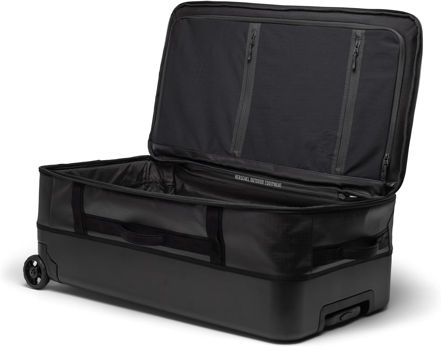image:imageHerschel Unisex All Season Hybrid Roller Bag Large Black Large96L