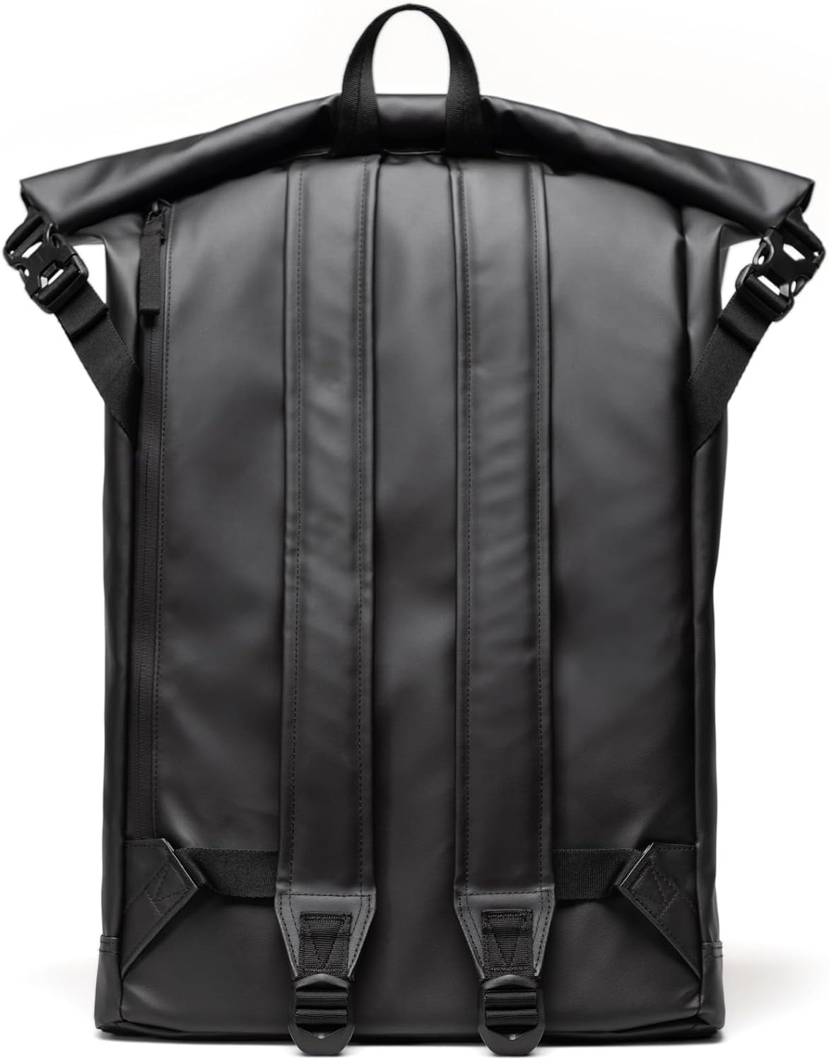 image:imageHerschel Unisex Roll Top Backpack Moonbeam Standard26LBlack