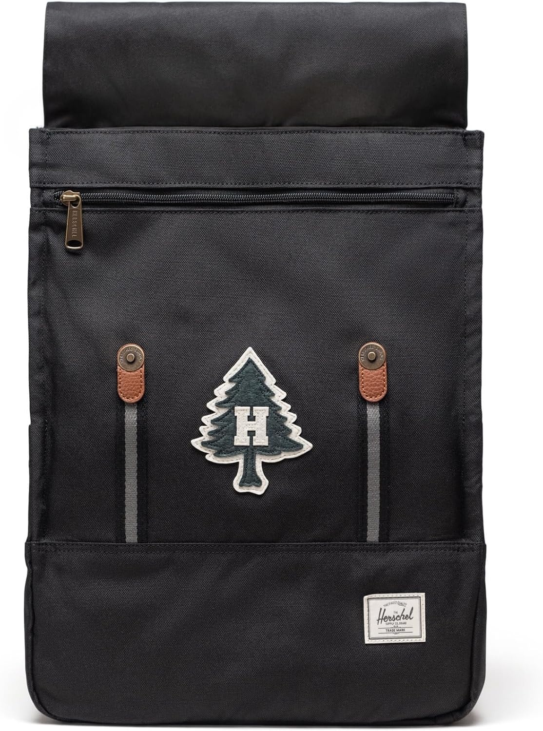 image:imageHerschel Unisex Survey Backpack Dark Gull Gray Standard24LPatches Black