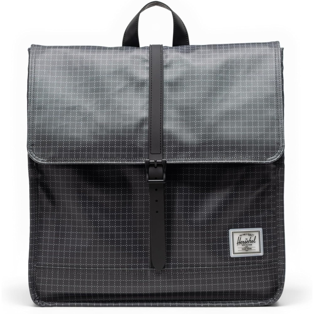 image:imageHerschel City Backpack Ash Rose Standard  16LGrid  Black Limited Edition
