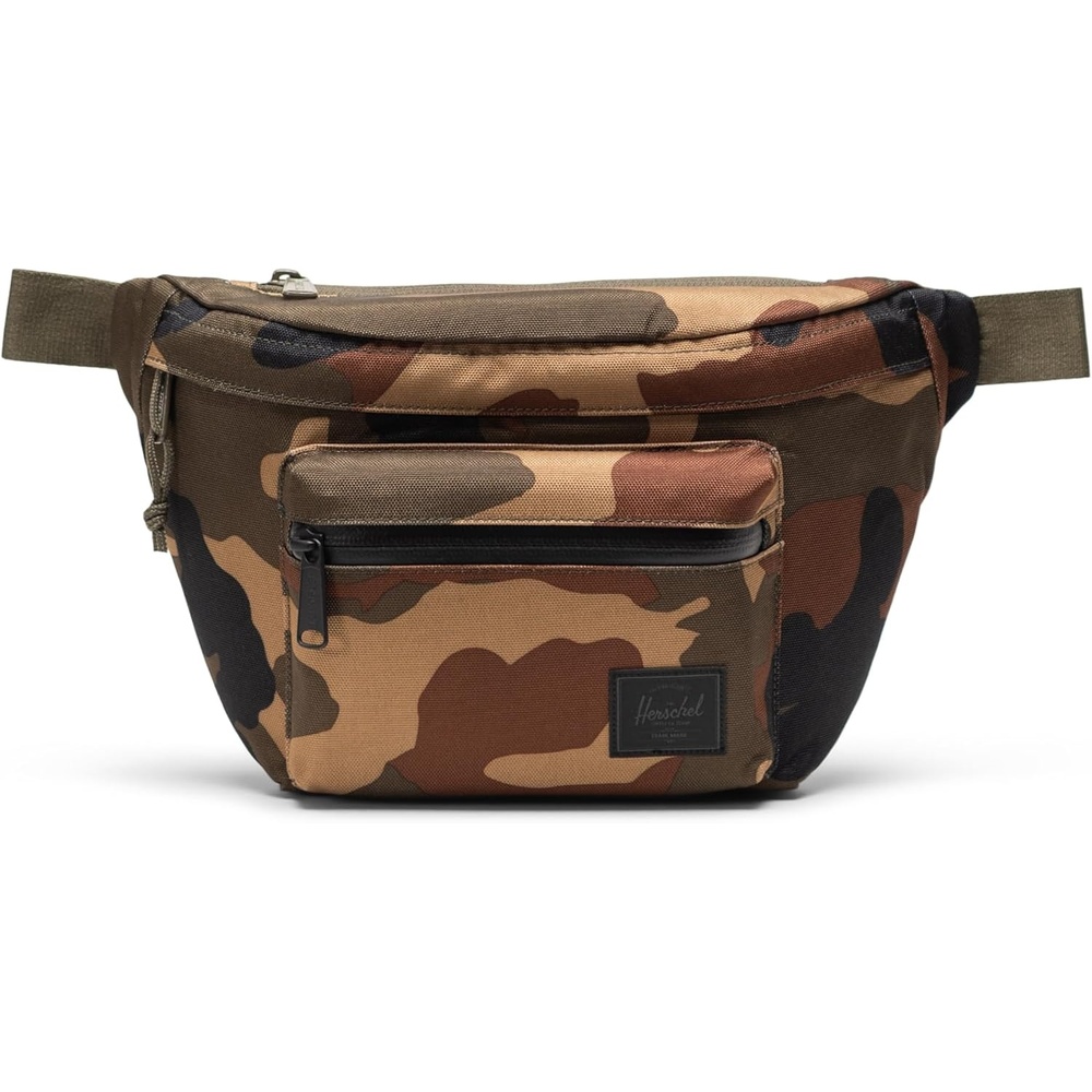 image:imageHerschel Pop Quiz Hip PackWoodland CamoBlack Label