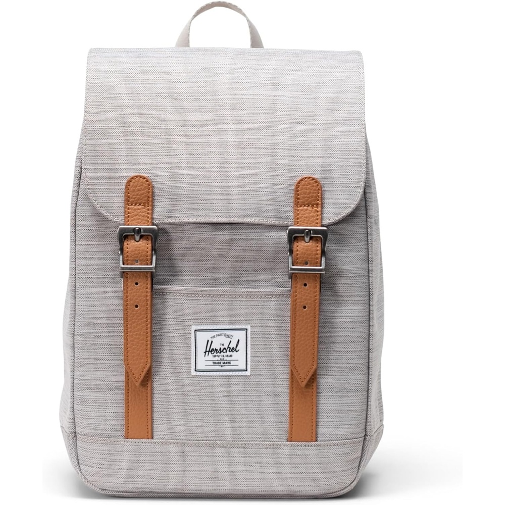 image:imageHerschel Retreat Backpack Black Standard  23LLight Grey Crosshatch Limited Edition