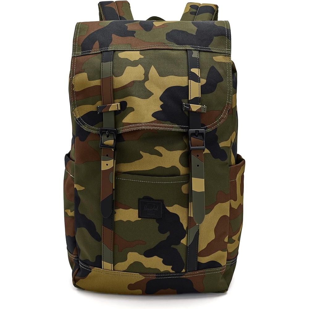 image:imageHerschel Retreat Backpack Black Standard 23LWoodland CamoBlack Label