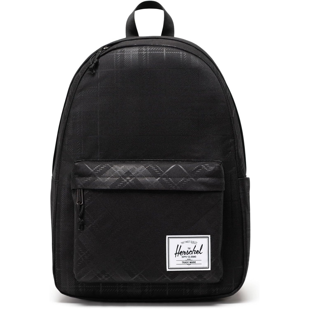 image:imageHerschel Supply Co Classic Backpack Raven Crosshatch Mod  20LPlaid Emboss