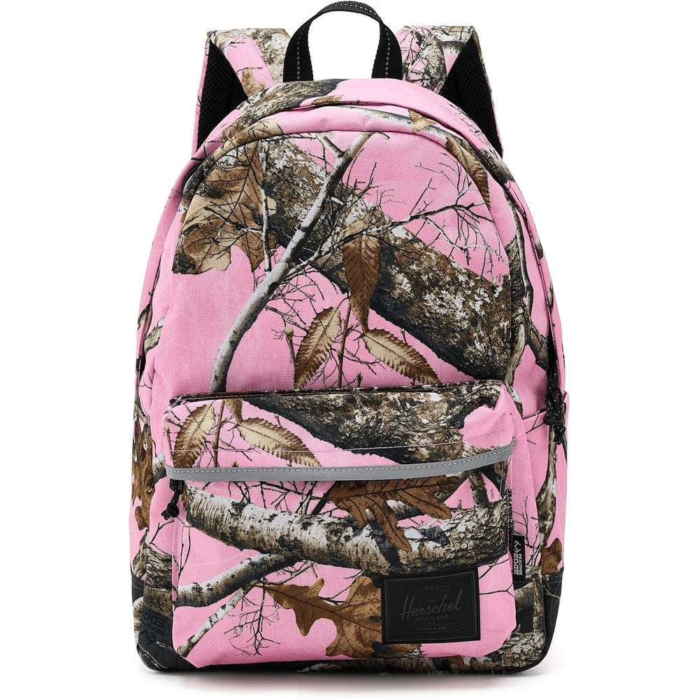 image:imageHerschel Supply Co Classic Backpack Raven Crosshatch Mod 20LRealtree Edge Camo PinkBlack
