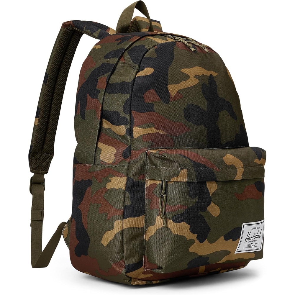image:imageHerschel Supply Co Classic Backpack Raven Crosshatch Mod  20LWoodland Camo