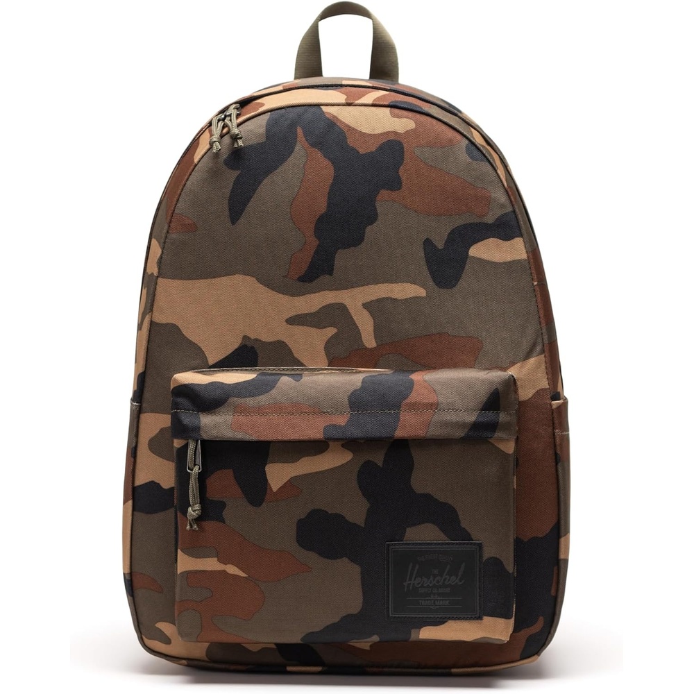 image:imageHerschel Supply Co Classic Backpack Raven Crosshatch Mod  20LWoodland CamoBlack Label Limited Edition