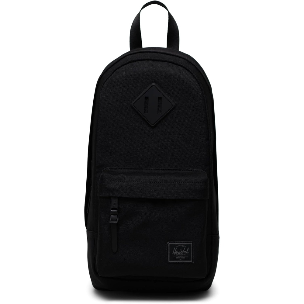 image:imageHerschel Supply Co Heritage Shoulder Bag Grey 8LBlack Tonal