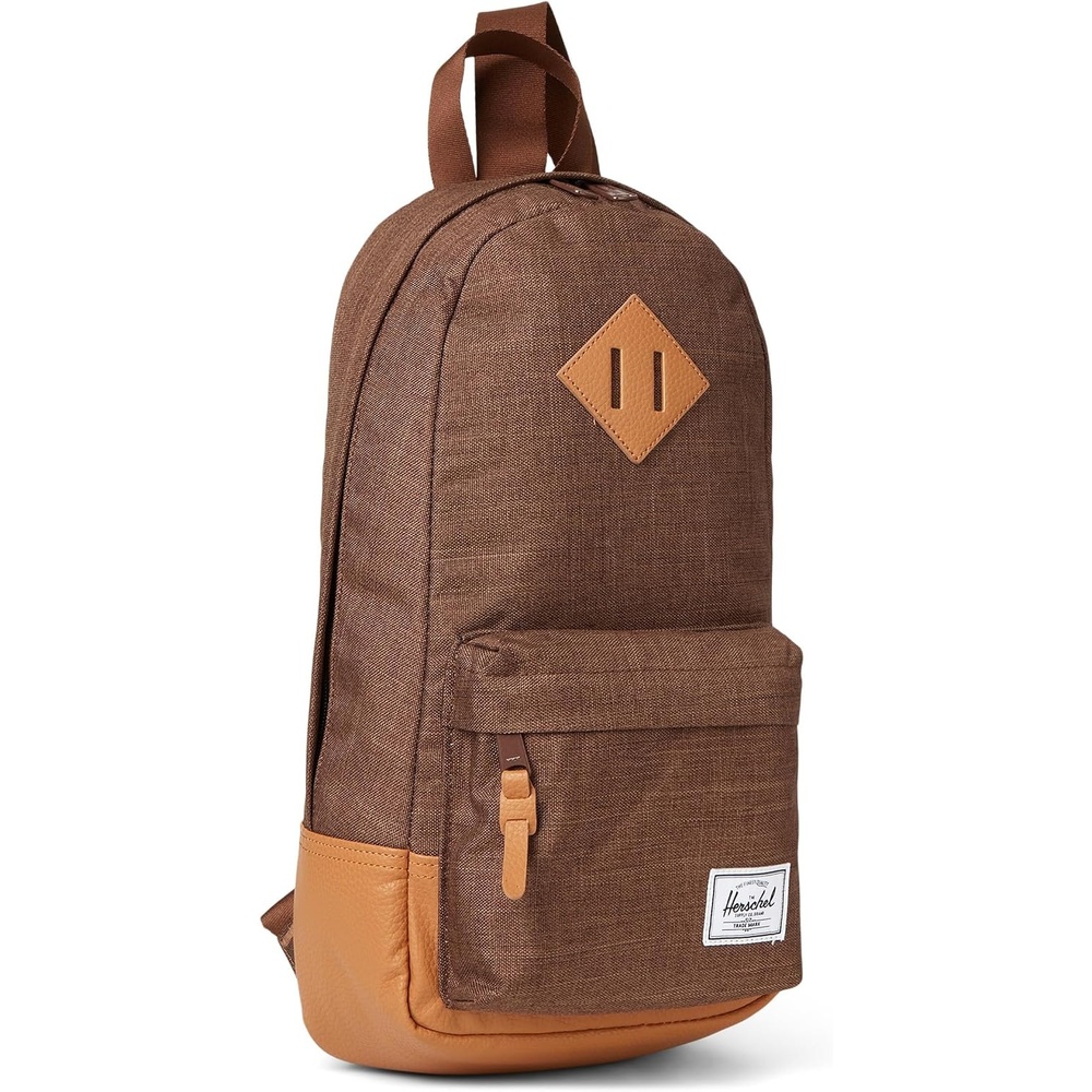 image:imageHerschel Supply Co Heritage Shoulder Bag Grey 8LPotting Soil CrosshtchNatural Limited Edition
