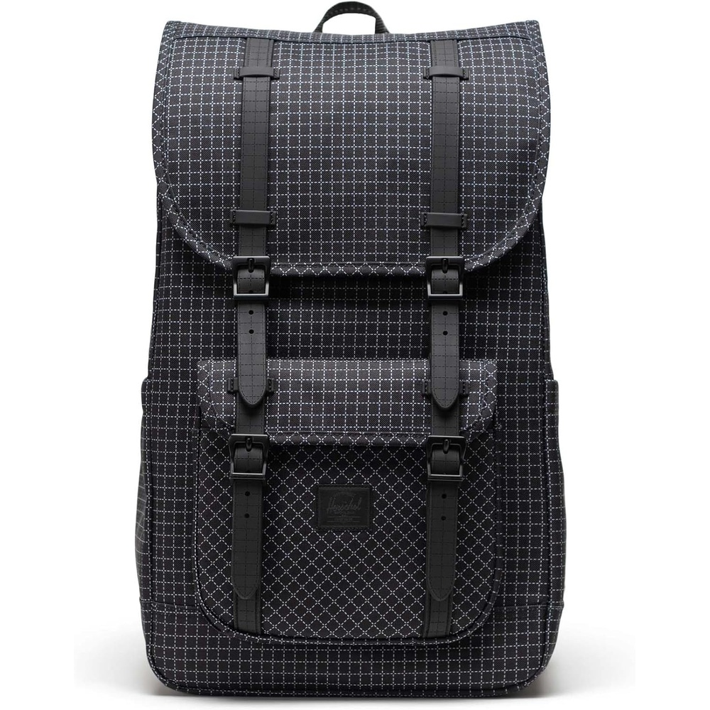 image:imageHerschel Supply Co Little America Backpack Black 30L StandardGrid Black Limited Edition