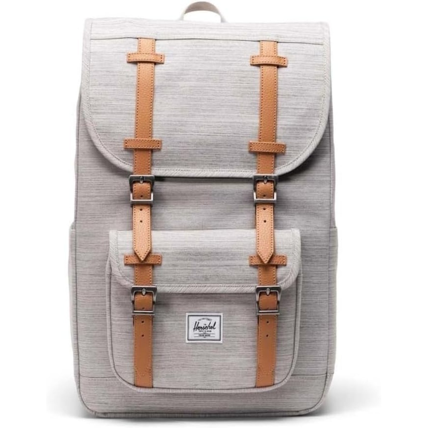 image:imageHerschel Supply Co Little America Backpack Black 30L StandardLight Grey Crosshatch Limited Edition