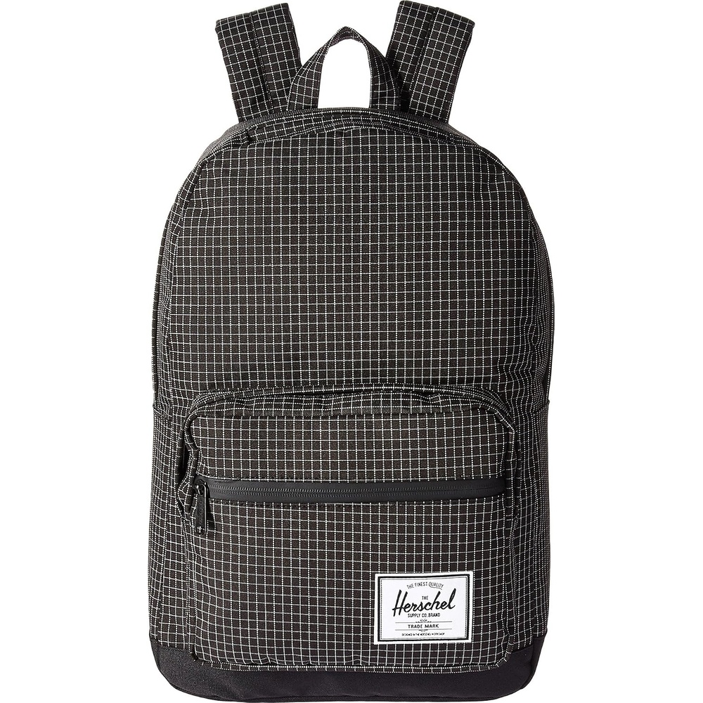 image:imageHerschel Supply Co Pop Quiz Offset BackpackBlack GridBlack