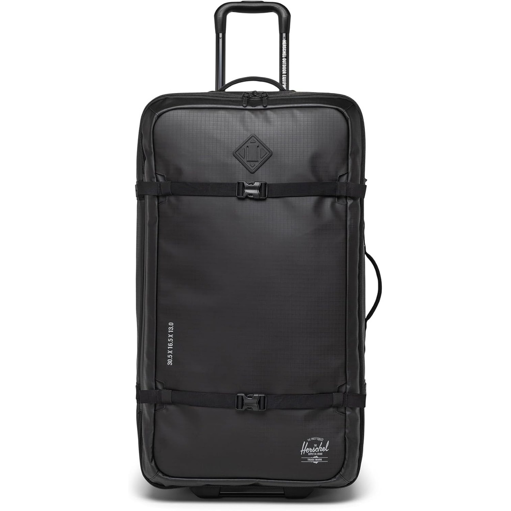 image:imageHerschel Unisex All Season Hybrid Roller Bag Large Black Large96L