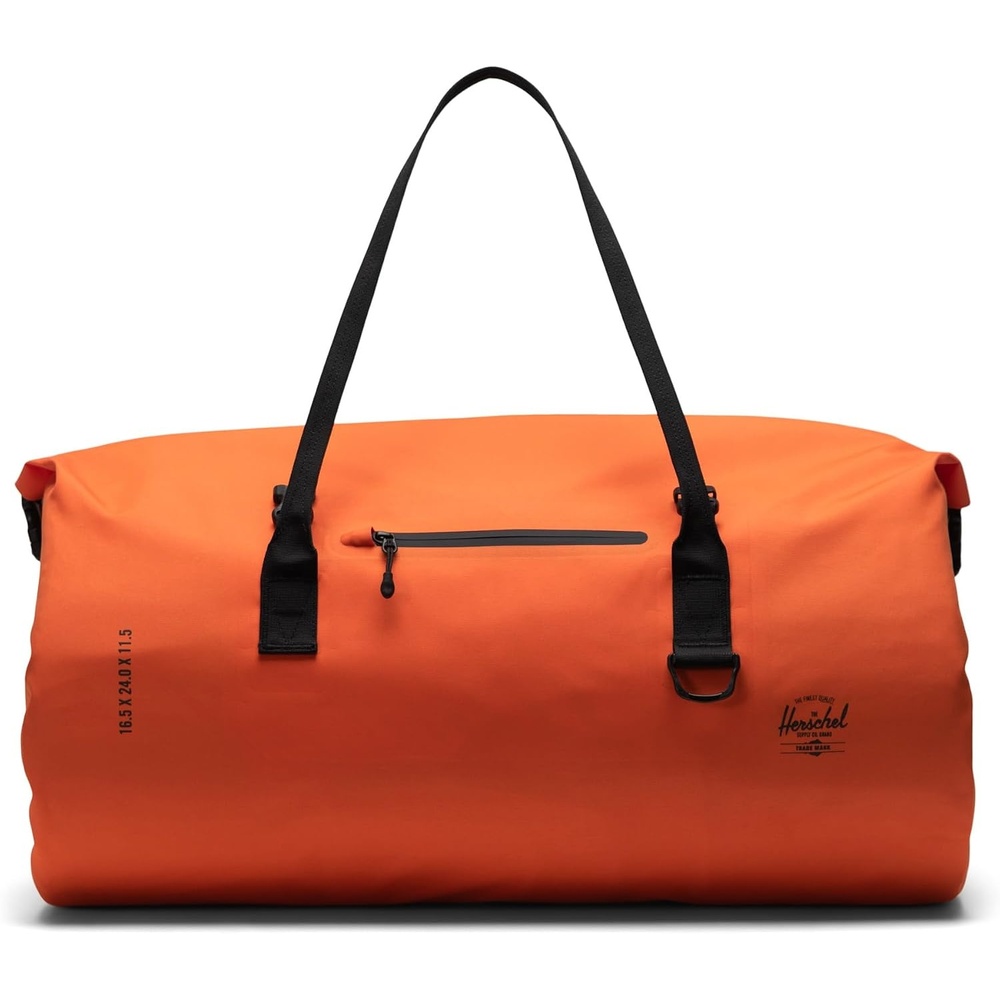image:imageHerschel Unisex Dry Bag Duffle Black Standard55LVermillion Orange
