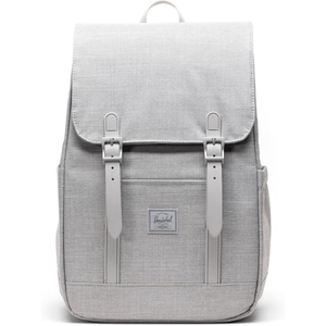 Herschel Retreat Backpack, Black, Standard – 23L(Grey Crosshatch)