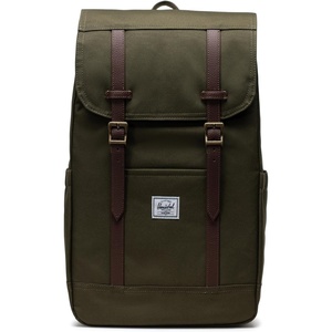 Herschel Retreat Backpack, Black, Standard – 23L(Ivy Green)