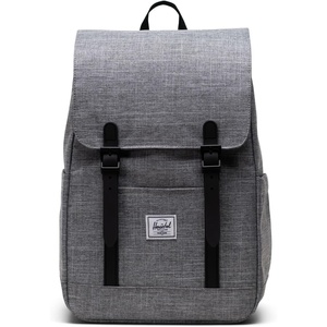 Herschel Retreat Backpack, Black, Standard – 23L(Raven Crosshatch)