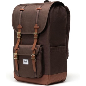 Herschel Supply Co. Little America™ Backpack, Black, 30L, Standard(Chocolate Brown Crosshatch/Saddle Brown)