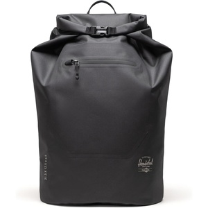 Herschel Unisex Dry Bag Backpack, Vermillion Orange, Standard- 32L(Black)