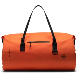 Herschel Unisex Dry Bag Duffle, Black, Standard-55L(Vermillion Orange)