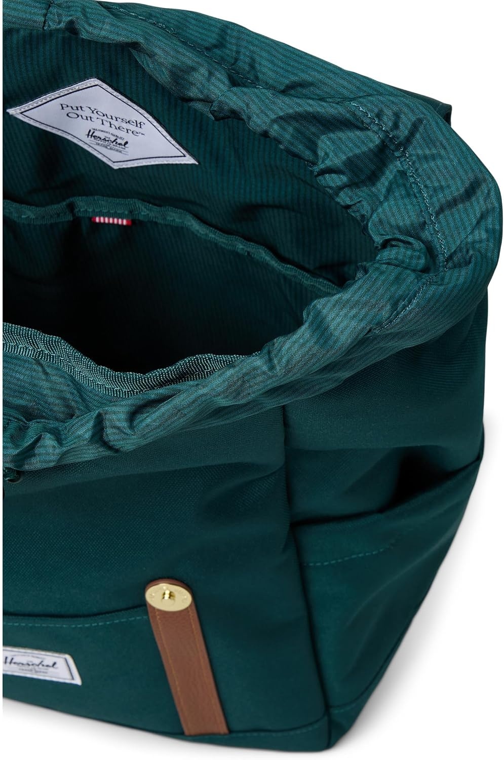 image:imageHerschel Retreat Backpack BlackSaddle Brown Classic 195LDark Sea