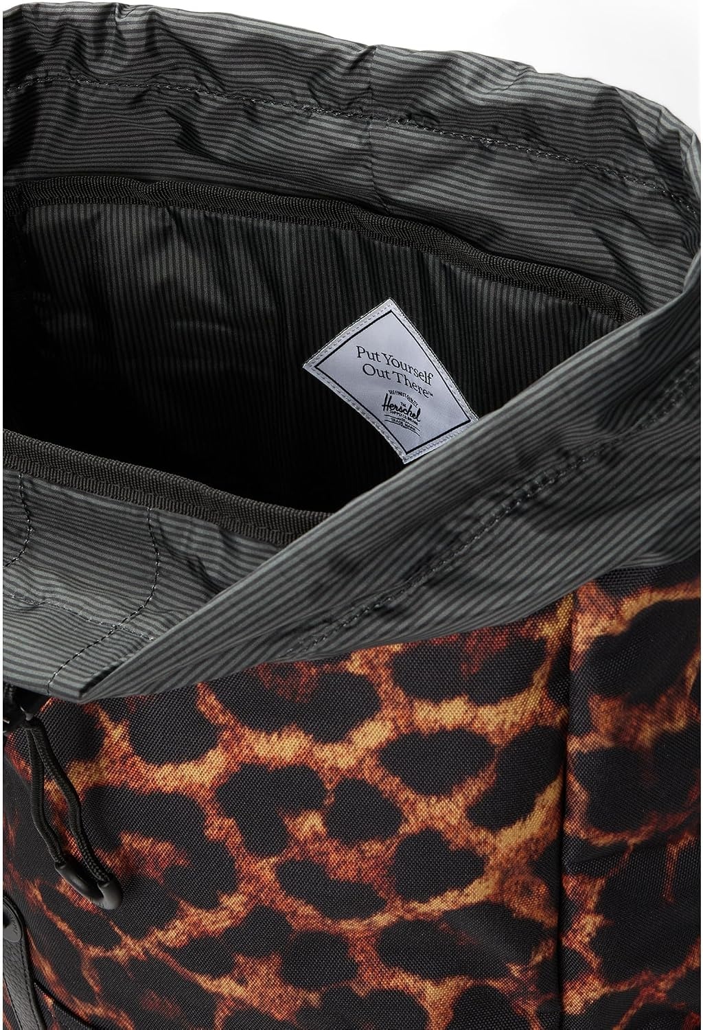 image:imageHerschel Retreat Backpack BlackSaddle Brown Classic 195LDigi Leopard