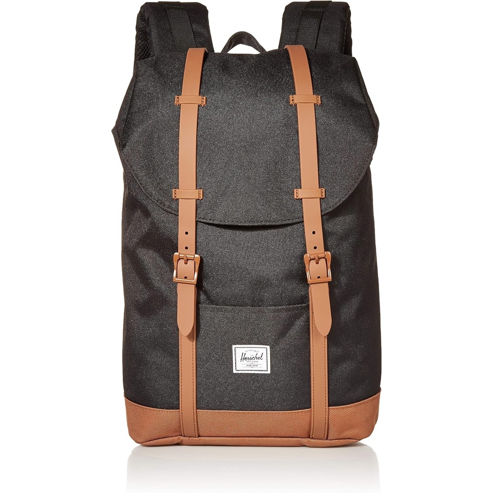 image:imageHerschel Retreat Backpack BlackSaddle Brown Classic 195LBlack Saddle Brown