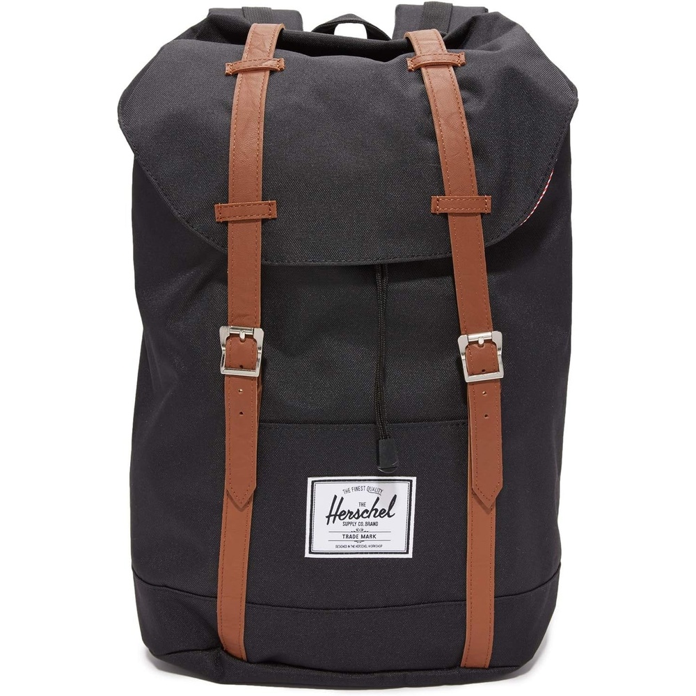 image:imageHerschel Retreat Backpack BlackSaddle Brown Classic 195LBlack