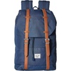 Navy/Tan Synthetic Leather
