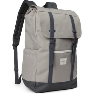 Herschel Retreat Backpack, Black/Saddle Brown, Classic 19.5L(Morning Dove/Dark Shadow)